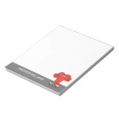 Gossamer Menacing Pose Notizblock (Rotiert)