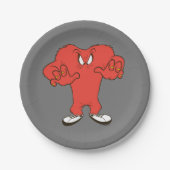 Gossamer Menacing Pose Pappteller (Vorderseite)