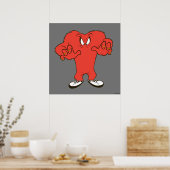 Gossamer Menacing Pose Poster (Küche)