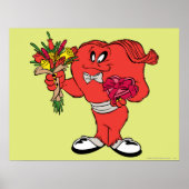 Gossamer mit Rose Poster (Vorne)