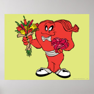 Gossamer mit Rose Poster