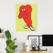 Gossamer Posing - Farbe Poster (Heimbüro)