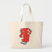 Gossamer Reading - Vollfarbigkeit Jumbo Stoffbeutel (Vorne)