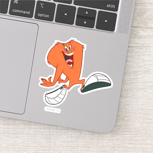 Gossamer Skipping Aufkleber (Detail)