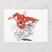 Gossamer zu schnell postkarte (Vorderseite)