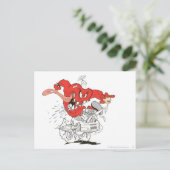 Gossamer zu schnell postkarte (Stehend Vorderseite)