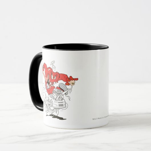 Gossamer zu schnell tasse (Vorderseite Links)
