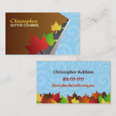 Gosse-Reiniger-Visitenkarten Visitenkarte (Vorne/Hinten)