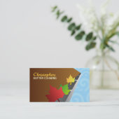 Gosse-Reiniger-Visitenkarten Visitenkarte (Stehend Vorderseite)