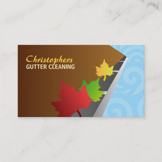 Gosse-Reiniger-Visitenkarten Visitenkarte (Vorderseite)