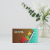 Gosse-Reiniger-Visitenkarten Visitenkarte (Stehend Vorderseite)