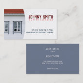 Gosse-Reinigungs-Visitenkarten Visitenkarte (Vorne/Hinten)