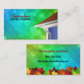 Gosse-Reinigungs-Visitenkarten Visitenkarte (Vorne/Hinten)