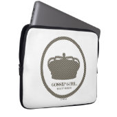 Gossil Girl TV Series Crown Icon Laptopschutzhülle (Vorne Rechts)