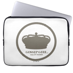 Gossil Girl TV Series Crown Icon Laptopschutzhülle