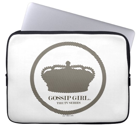 Gossil Girl TV Series Crown Icon Laptopschutzhülle (Vorderseite)