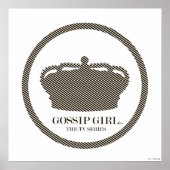 Gossil Girl TV Series Crown Icon Poster (Vorne)