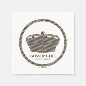 Gossil Girl TV Series Crown Icon Serviette (Vorderseite)