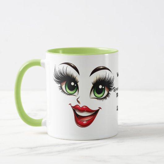 Gossip, Add Name Message, Fabulous Eyes Face Tasse (Links)