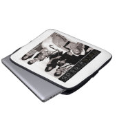 Gossip Girl Black and White Group Graphic Laptopschutzhülle (Vorne Knopf)