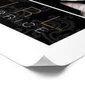 Gossip Girl Black and White Group Graphic Poster (Ecke)