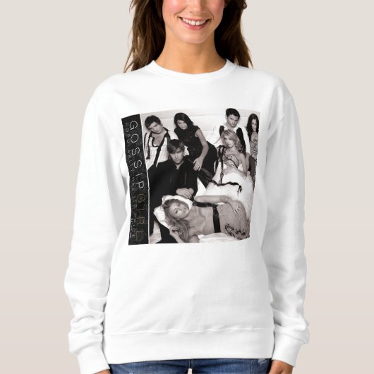 Gossip Girl Black and White Group Graphic Sweatshirt (Vorderseite)