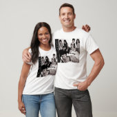 Gossip Girl Black and White Group Graphic T-Shirt (Unisex)