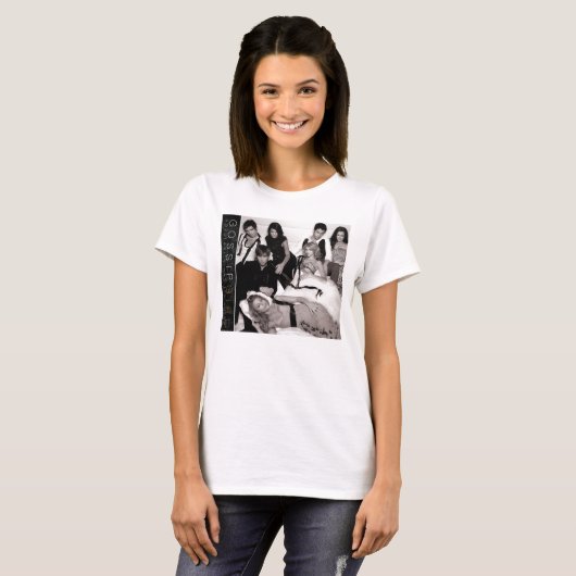 Gossip Girl Black and White Group Graphic T-Shirt (Vorne ganz)