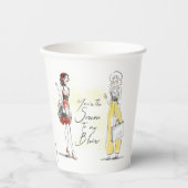 Gossip Girl - Du bist die Serena zu meinem Blair Pappbecher (Vorderseite)