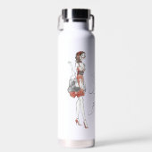 Gossip Girl - Du bist die Serena zu meinem Blair Trinkflasche (Vorne)