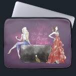 Gossip Girl - Du weißt, dass du Liebe hast Laptopschutzhülle<br><div class="desc">Gossip Girl: Die TV-Serie | Karo aus dieser Aquarell-Grafik von Serena und Blair,  die lautet: "Du weißt,  du Liebe mich".</div>