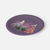 Gossip Girl - Du weißt, dass du Liebe hast Pappteller (Schrägansicht)