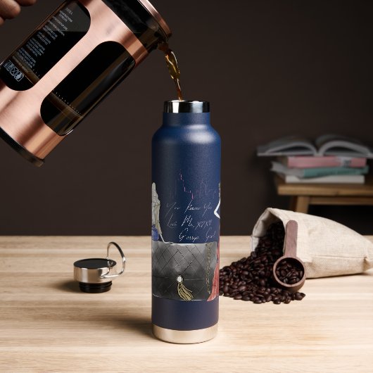 Gossip Girl - Du weißt, dass du Liebe hast Trinkflasche (Kaffee)