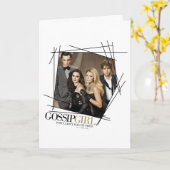 Gossip Girl Glamour Group Graphic Karte (Gelbe Blume)