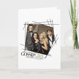 Gossip Girl Glamour Group Graphic Karte