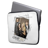 Gossip Girl Glamour Group Graphic Laptopschutzhülle (Vorderseite Links)