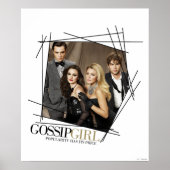 Gossip Girl Glamour Group Graphic Poster (Vorne)