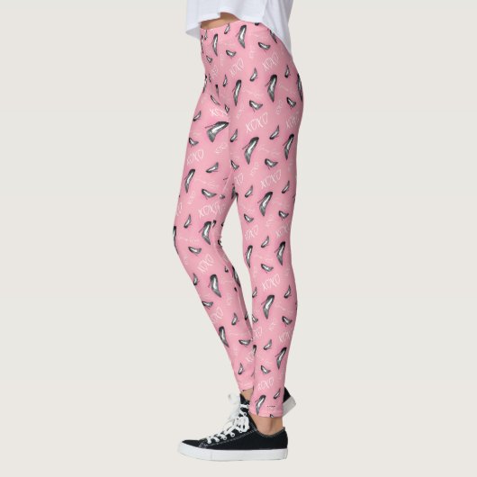 Gossip Girl High Heels Muster Leggings (Links)