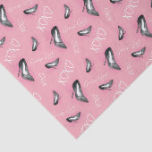 Gossip Girl High Heels Muster Seidenpapier (Ausschnitt)