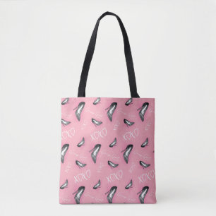Gossip Girl High Heels Muster Tasche