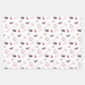 Gossip Girl Makeup Muster Geschenkpapier Set (Vorderseite 2)