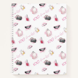 Gossip Girl Makeup Muster Notizblock