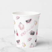 Gossip Girl Makeup Muster Pappbecher (Rechts)