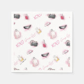 Gossip Girl Makeup Muster Serviette (Vorderseite)