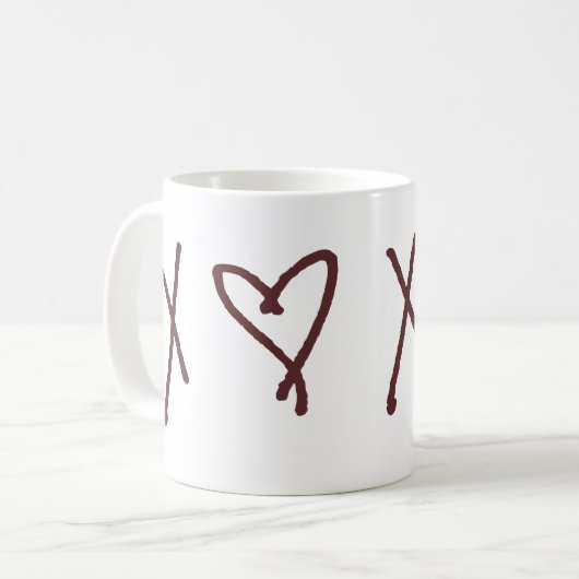 Gossip Girl X ♥ X Kaffeetasse (Vorderseite Links)
