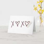 Gossip Girl X ♥ X Karte (Gelbe Blume)