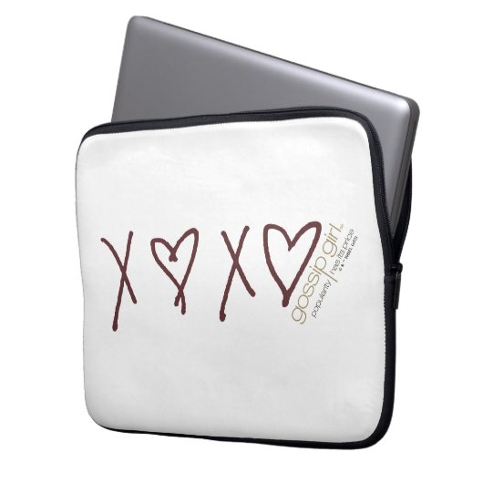 Gossip Girl X ♥ X Laptopschutzhülle (Vorderseite Links)