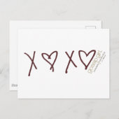 Gossip Girl X ♥ X Postkarte (Vorne/Hinten)