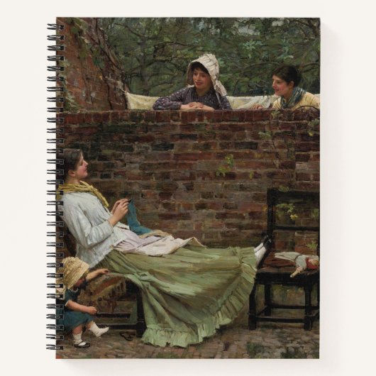 Gossip - John William Waterhouse Notizblock (Vorderseite)