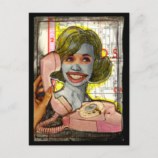 Gossip Postcard Postkarte (Vorderseite)